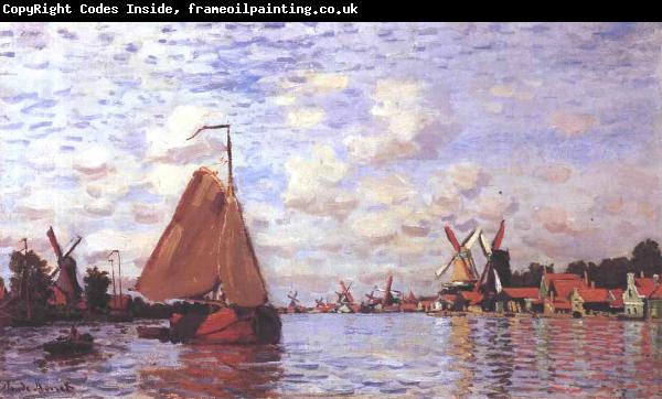 Claude Monet La Zaan a Zaandam